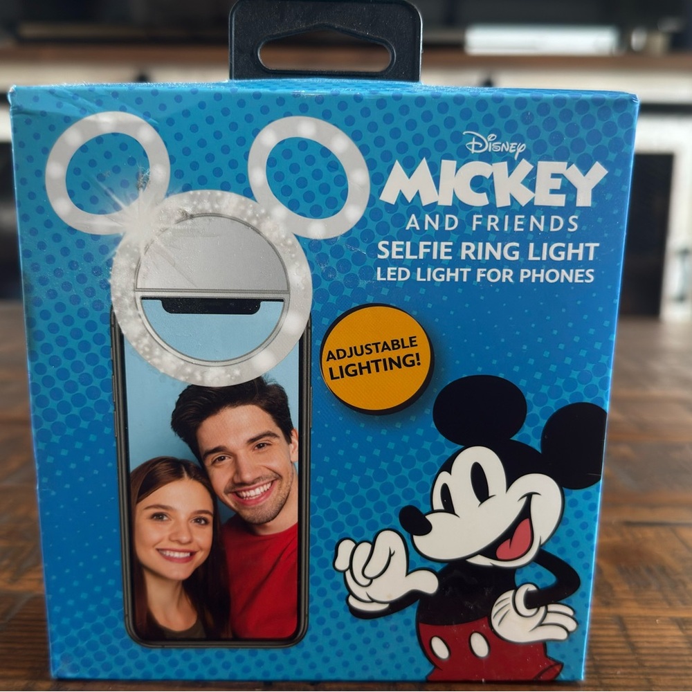 Disney Mickey Blue Selfie Ring Light
